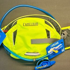 CamelBak FlashFlo 50, Neon Green Hydration Pack, NWT, 50oz reservoir